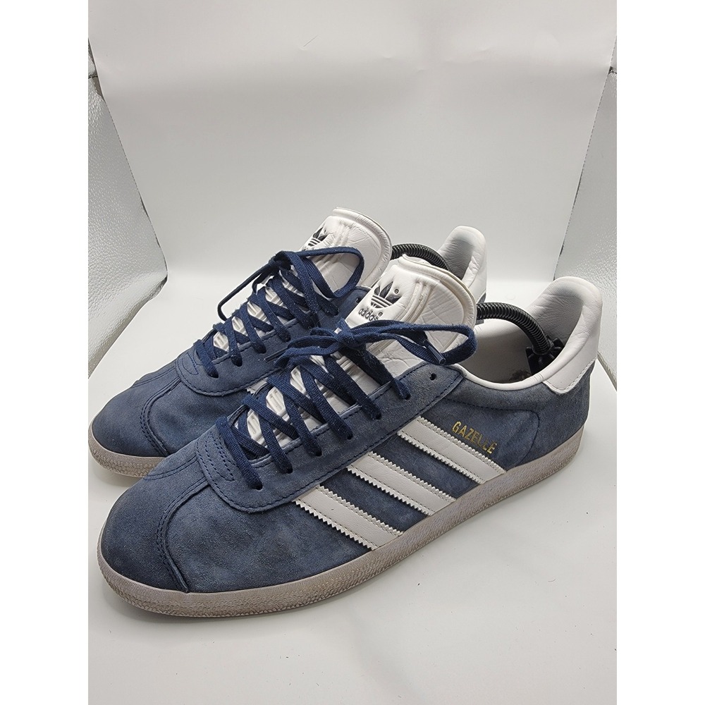 Adidas Gazelle Men's Originals BB5478 Navy Blue Suede Sneakers Shoes Size US 10